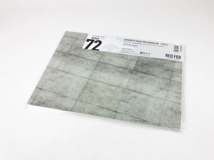 1:72 Concrete Base Rectangular Type 2 300x230mm