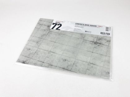 1:72 Concrete Base Square Type 2 300x230mm
