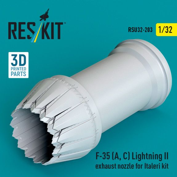 1:32 F-35 (A, С) Lightning II exhaust nozzle for Italeri kit