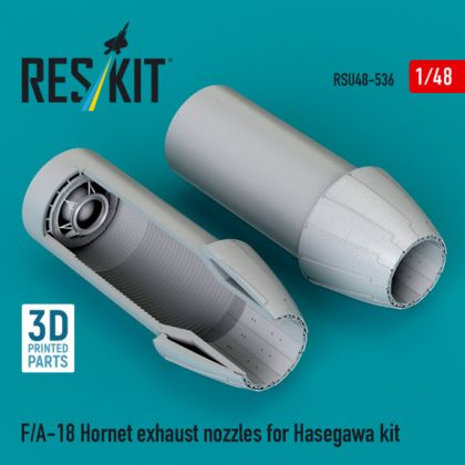 1:48 F/A-18 Hornet exhaust nozzles for Hasegawa kit