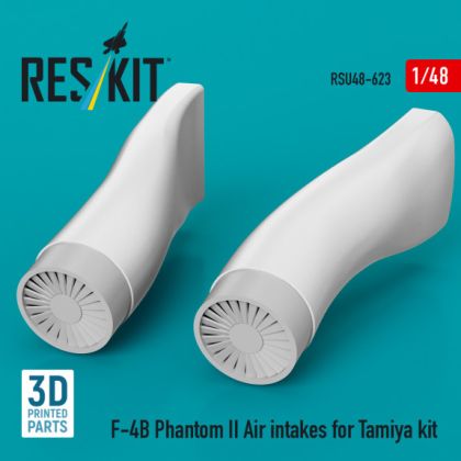 1:48 F-4B Phantom II Air intakes for Tamiya kit