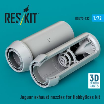 1:72 Jaguar exhaust nozzles for HobbyBoss kit