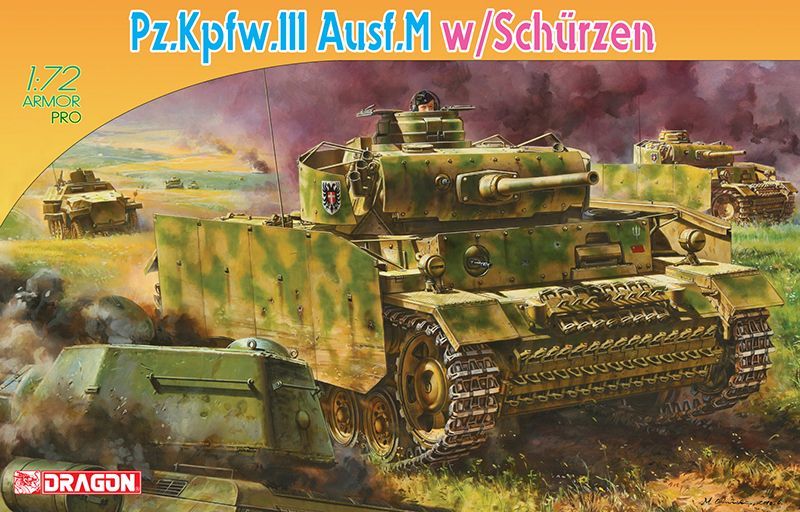 1:72 Pz.Kpfw.III Ausf.M w/Schurzen