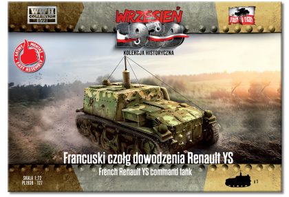 1:72 French Renault YS command tank