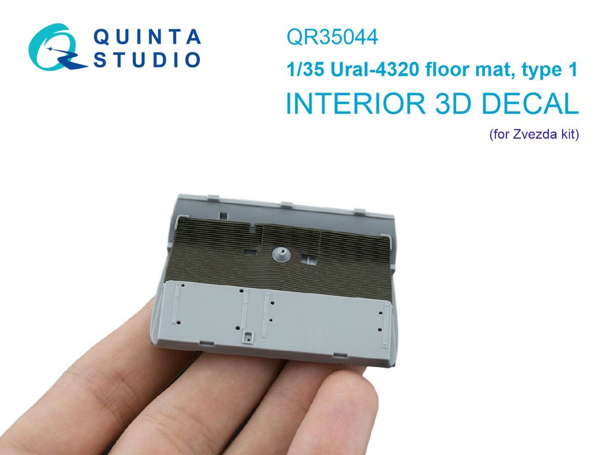 1:35 Ural-4320 - Floor Mat Type 1 (for Zvezda Kits)