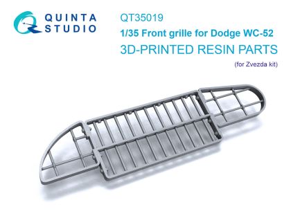 1:35 Dodge WC-52 - Front Grille (3D-Printed / for Zvezda Kits)