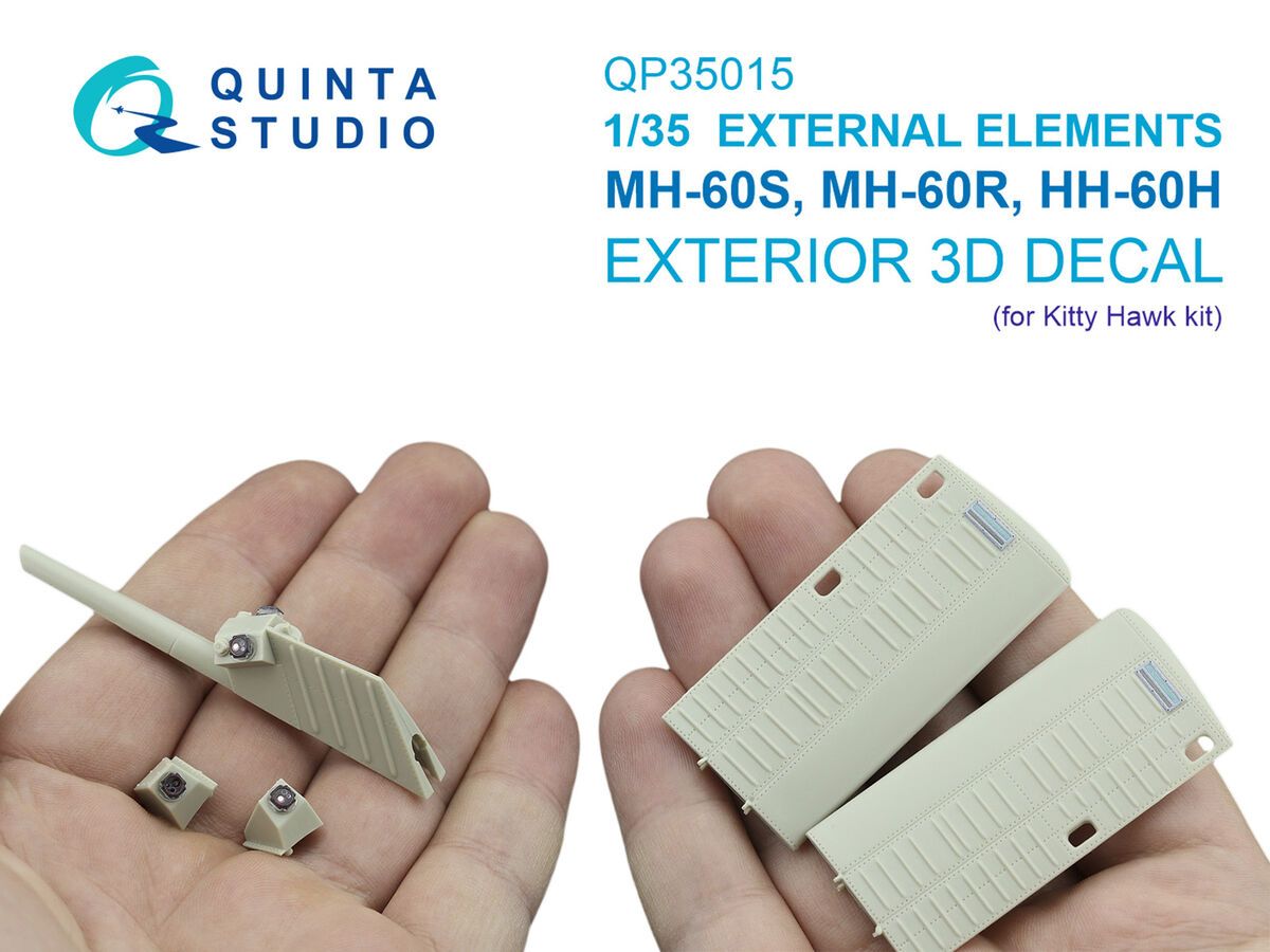 1:35 MH-60 S / R and HH-60 H - External Elements (for Kitty Hawk Kits)