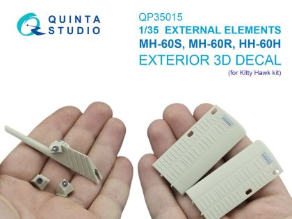 1:35 MH-60 S / R and HH-60 H - External Elements (for Kitty Hawk Kits)