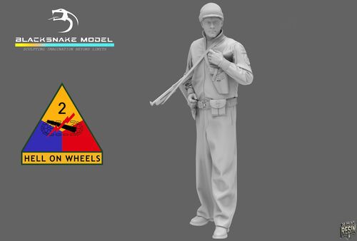 1:35 USA WW2 Tank Crew 05