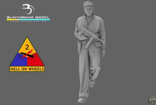 1:35 USA WW2 Tank Crew 07