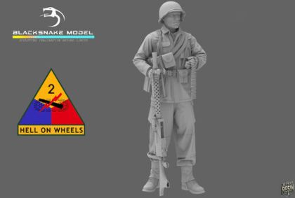 1:35 2nd Armored Infantry MG