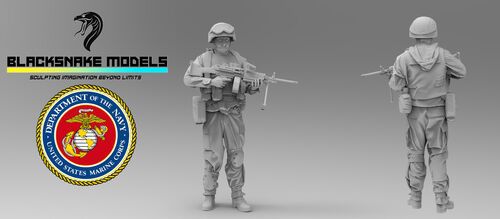 1:35 US Marines 12 - Operation Iraqi Freedom