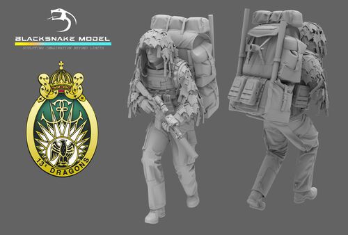 1:35 Operator of French 13th Parachute Dragoon Regiment (13e RDP) - Soldier 1