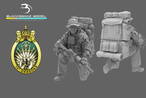 1:35 Operator of French 13th Parachute Dragoon Regiment (13e RDP) - Soldier 2