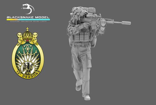 1:35 Operator of French 13th Parachute Dragoon Regiment (13e RDP) - Soldier 3