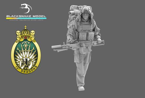 1:35 Operator of French 13th Parachute Dragoon Regiment (13e RDP) - Soldier 4