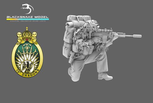 1:35 Operator of French 13th Parachute Dragoon Regiment (13e RDP) - Soldier 5