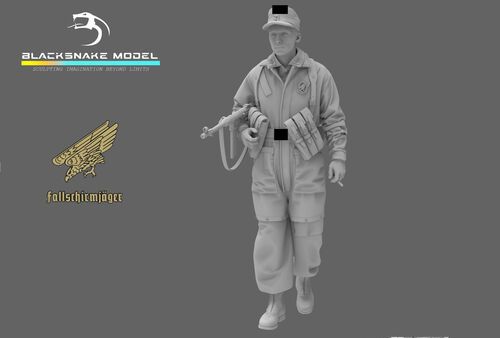 1:35 Fallschirmjaeger Young Sergeant (1 Figure / Soldier No.4)