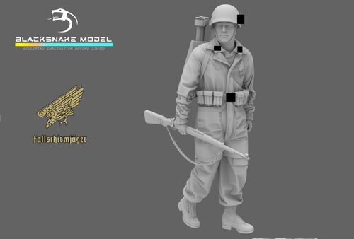 1:35 Fallschirmjaeger Panzerschreck Team (1 Figure / Soldier No.6)