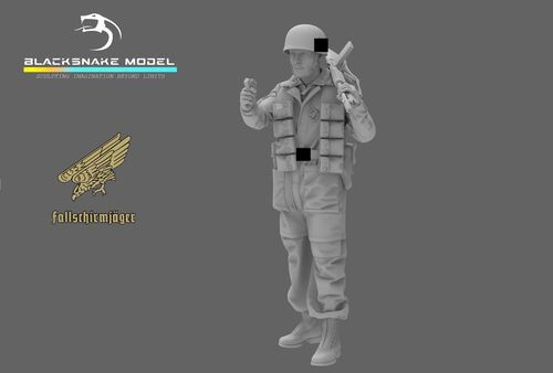 1:35 Fallschirmjaeger Smoke & Steel (1 Figure / Soldier No.11)