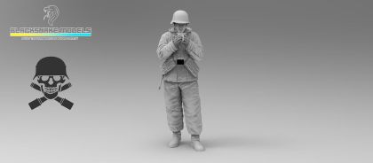 1:35 German WWII Waffen SS Totenkopf Division - Soldier No.1 (1 Figure)