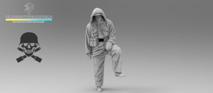 1:35 German WWII Waffen SS Totenkopf Division - Soldier No.7 (1 Figure)