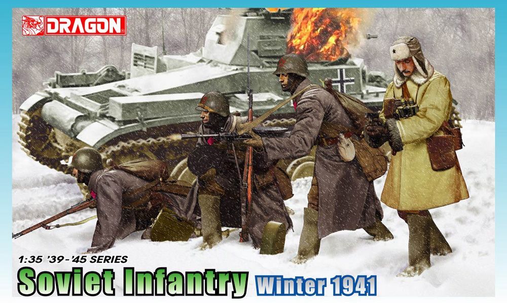 1:35 Soviet Infantry Winter 1941