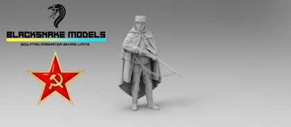 1:35 Red Army WWII Sniper (1 Figure)