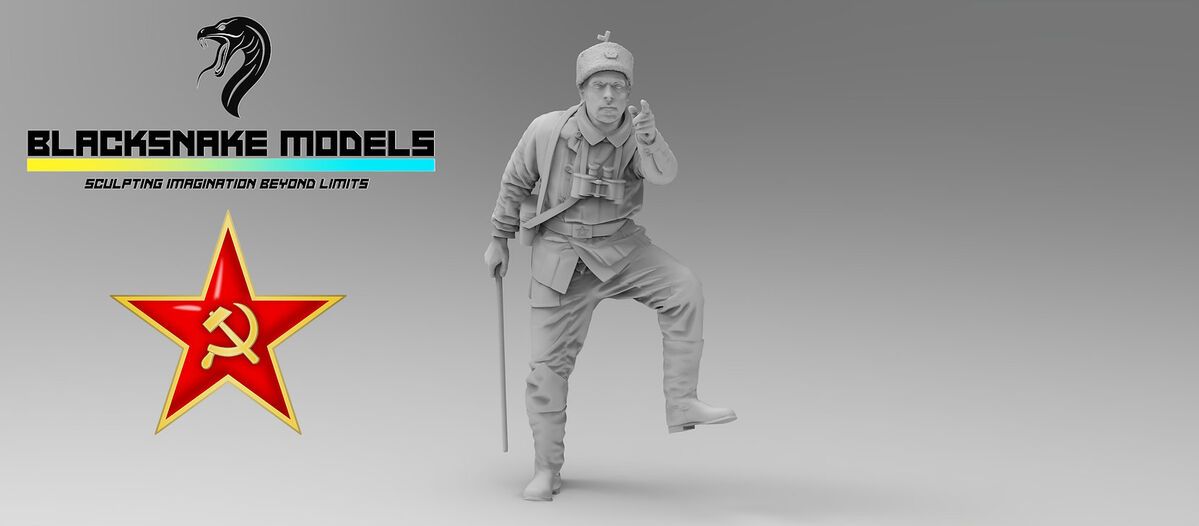 1:35 Red Army WWII Observer (1 Figure)