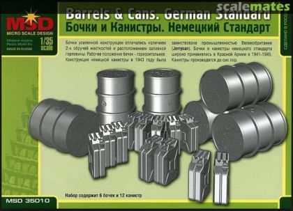 1:35 Barrels and Cans. German Standart