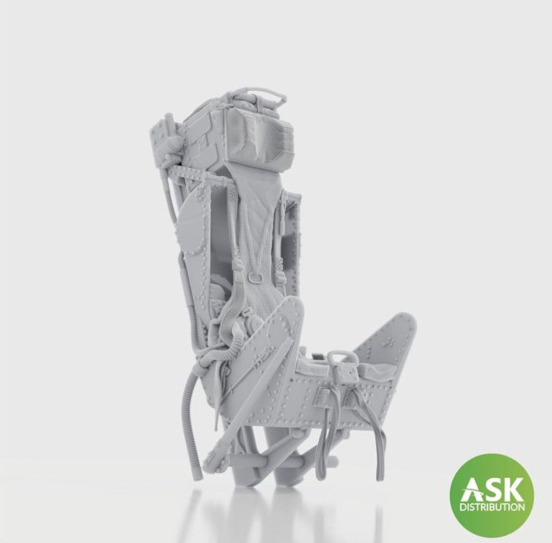 1:32 32 Ejection Seat - M.B Mk.2E with seat belts, without survival pack, rec. for Meteor F8/F9 Revell