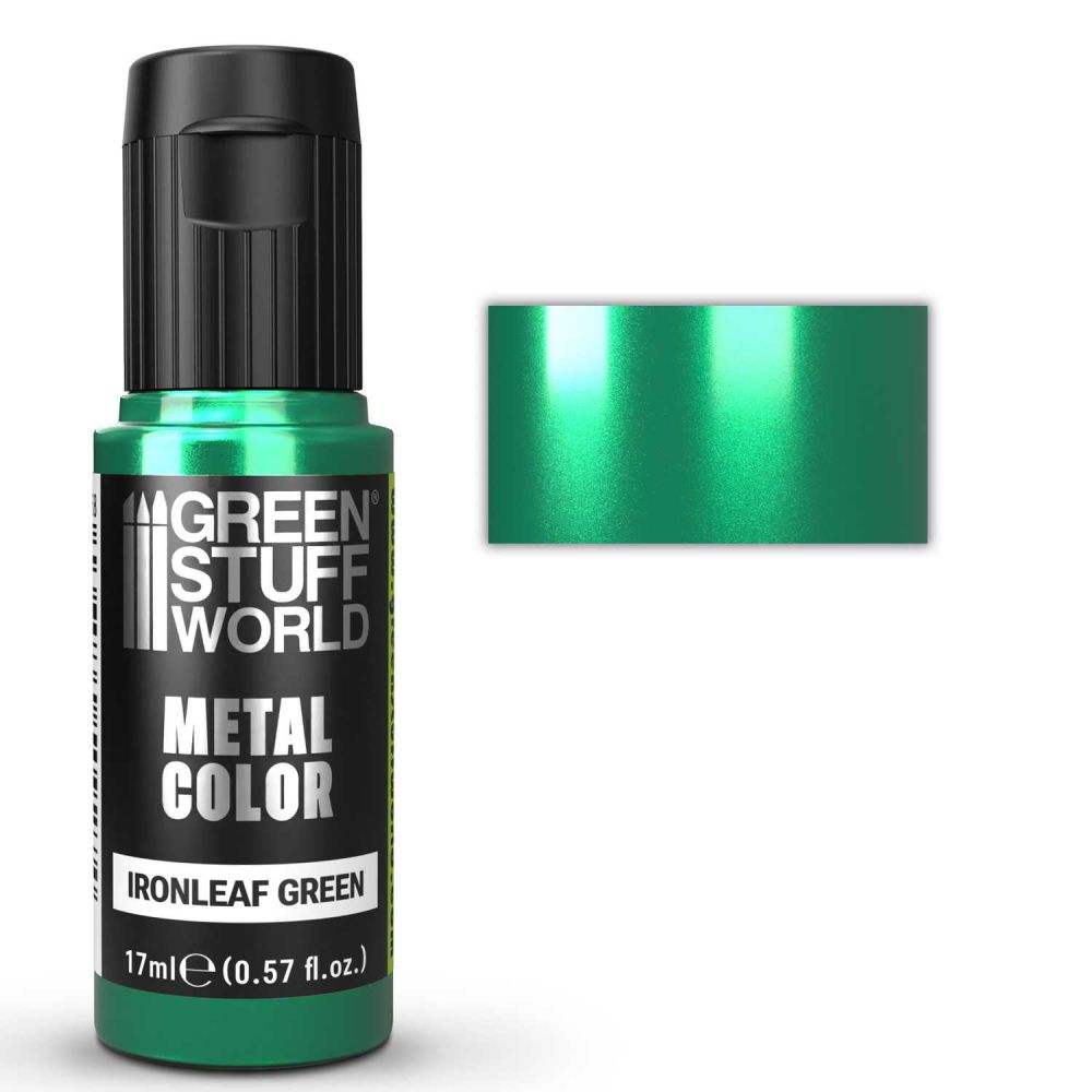 Vivid Metallic Paint - Ironleaf Green