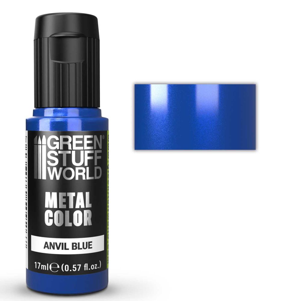 Vivid Metallic Paint - Anvil Blue
