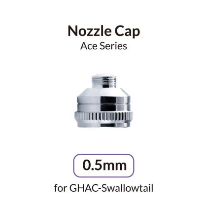 Airbrush 0.5mm Nozzle Cap for GHAC-Swallowtail