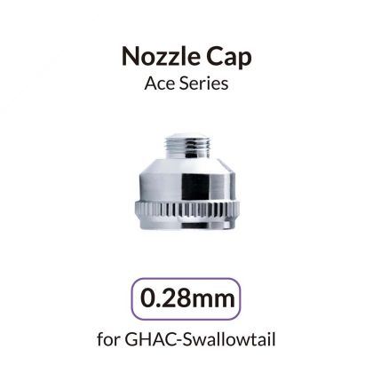 Airbrush 0.28mm Nozzle Cap for GHAC-Swallowtail