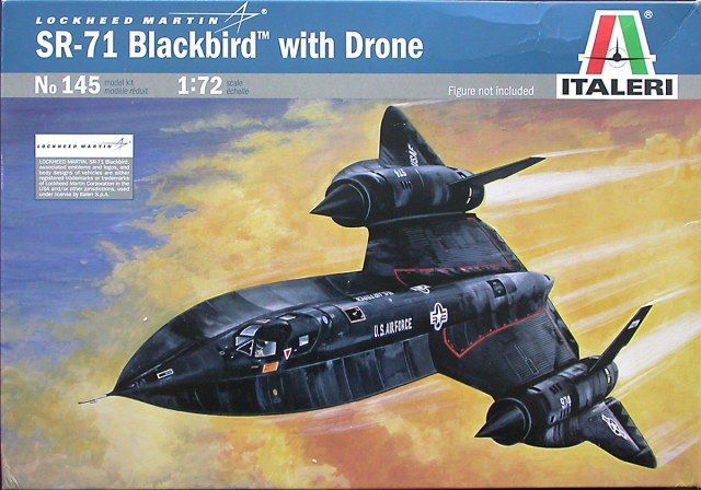 1:72 SR-71 Blackbird with Drone