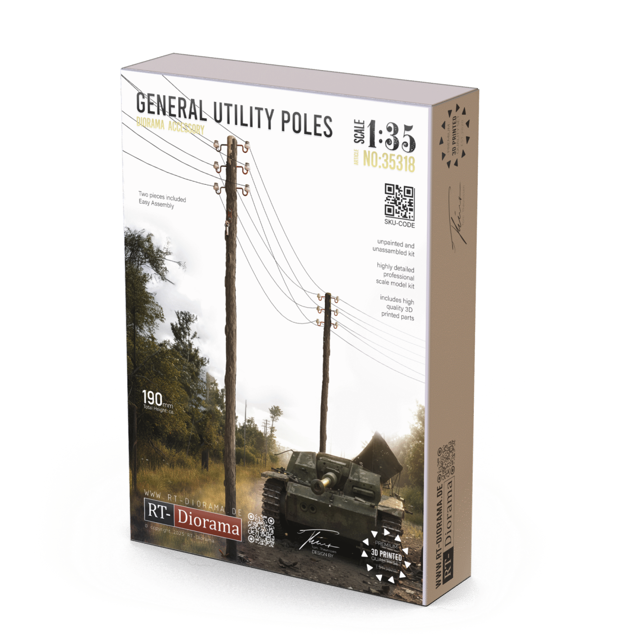 1:35 General Utility Poles