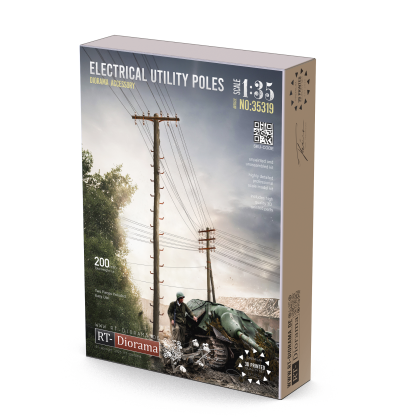 1:35 Electrical Utility Poles