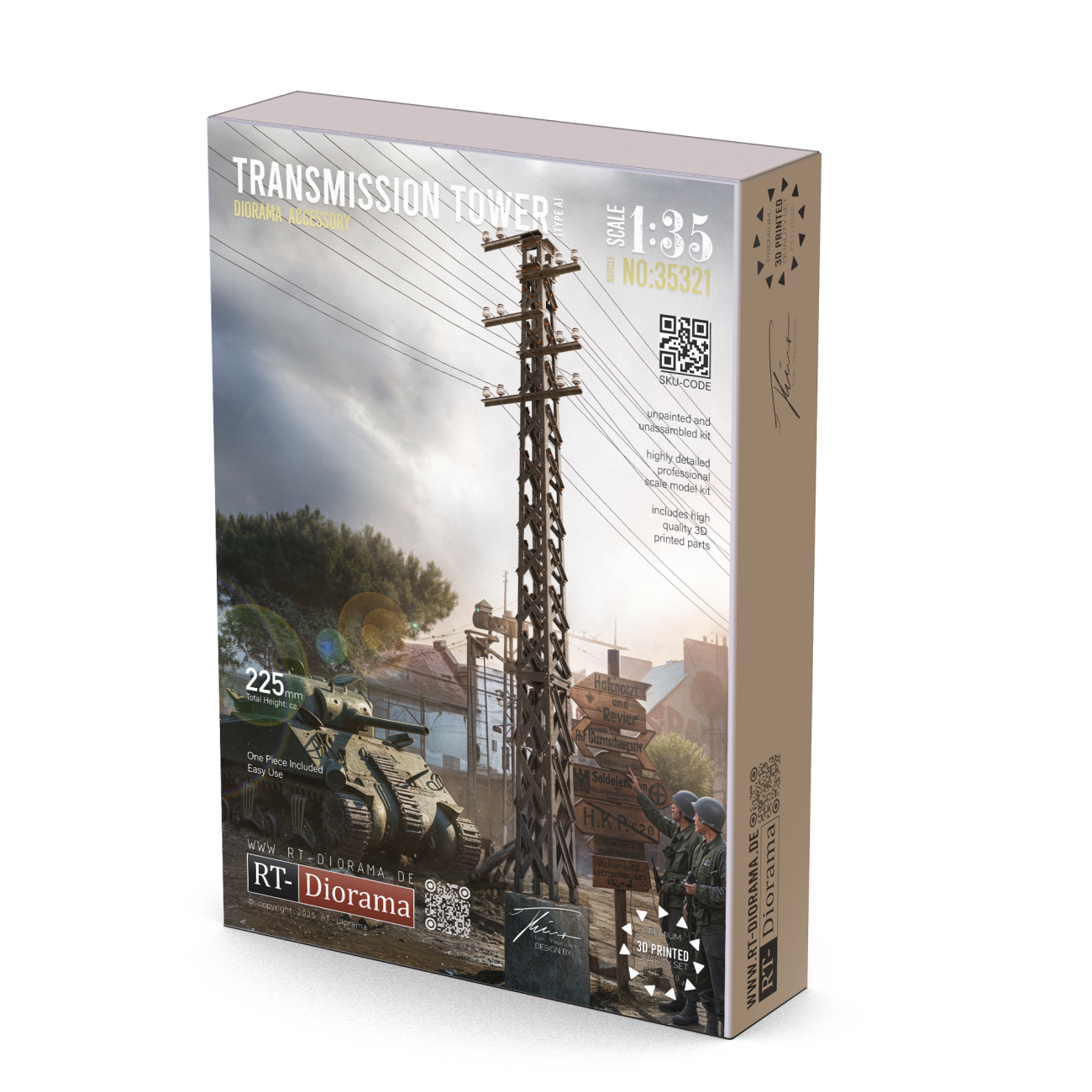 1:35 Transmission Tower Type A