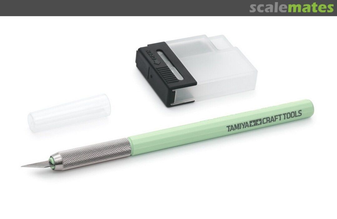 Tamiya Craft Tools Series Modeler's Knife (Mint Green)