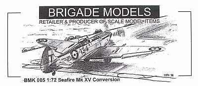 1:72 Seafire Mk.XV conversion