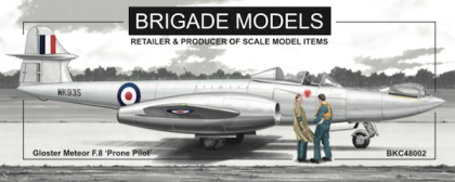 1:48 Gloster Meteor F.8 'Prone Pilot' Airfix