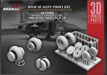 1:48 MIG-23 ML/MLD/MLA/P wheels under load 