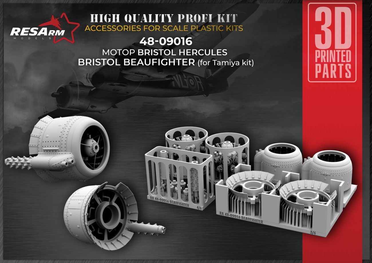 1:48 Bristol Hercules Engine (for Tamiya)