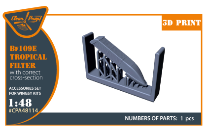 1:48 Bf-109E tropical filter for Wingsy kits
