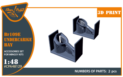 1:48 Bf-109E wheel bay for Wingsy kits