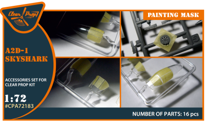 1:72 A2D-1 Skyshark painting mask 