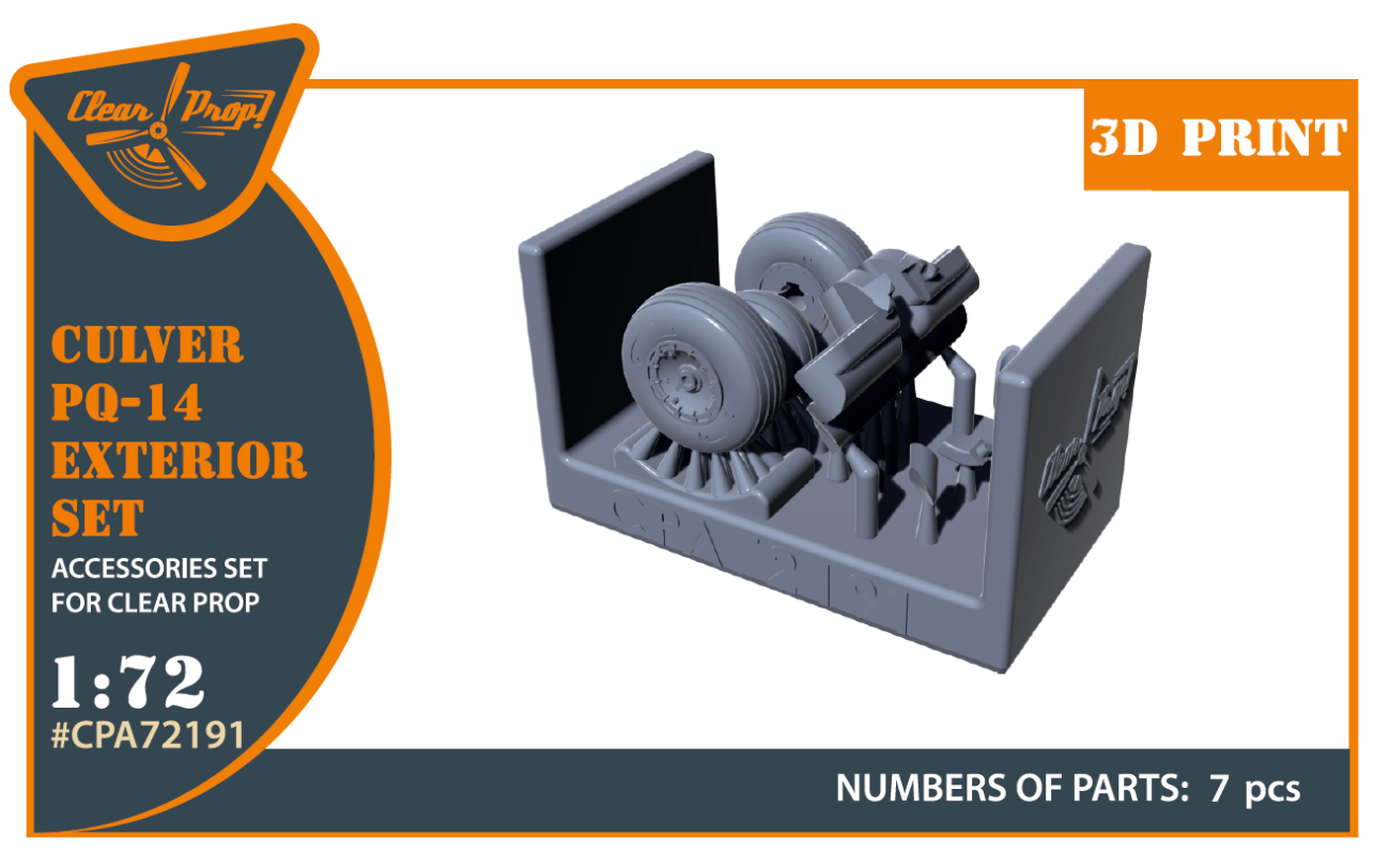 1:72 Culver PQ-14 Exterior set