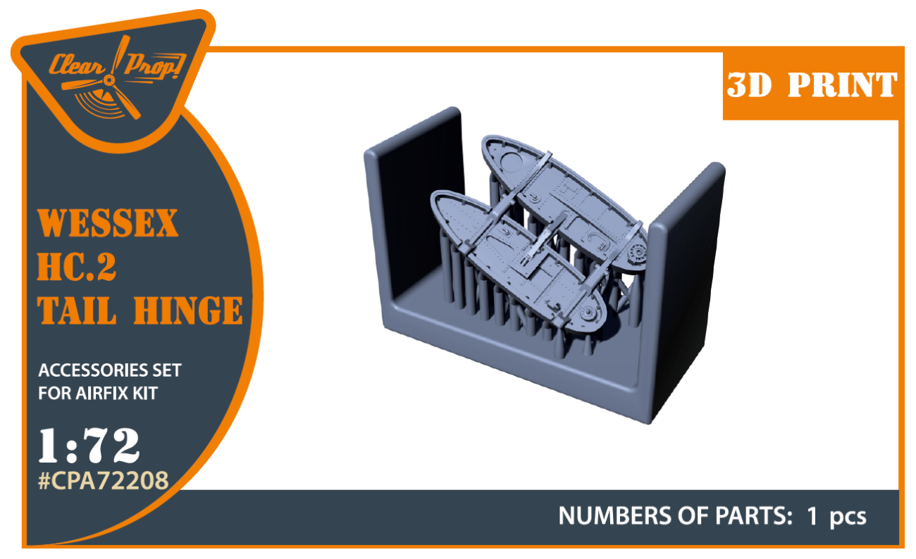 1:72 Wessex HC.2 Tail hinge for Airfix