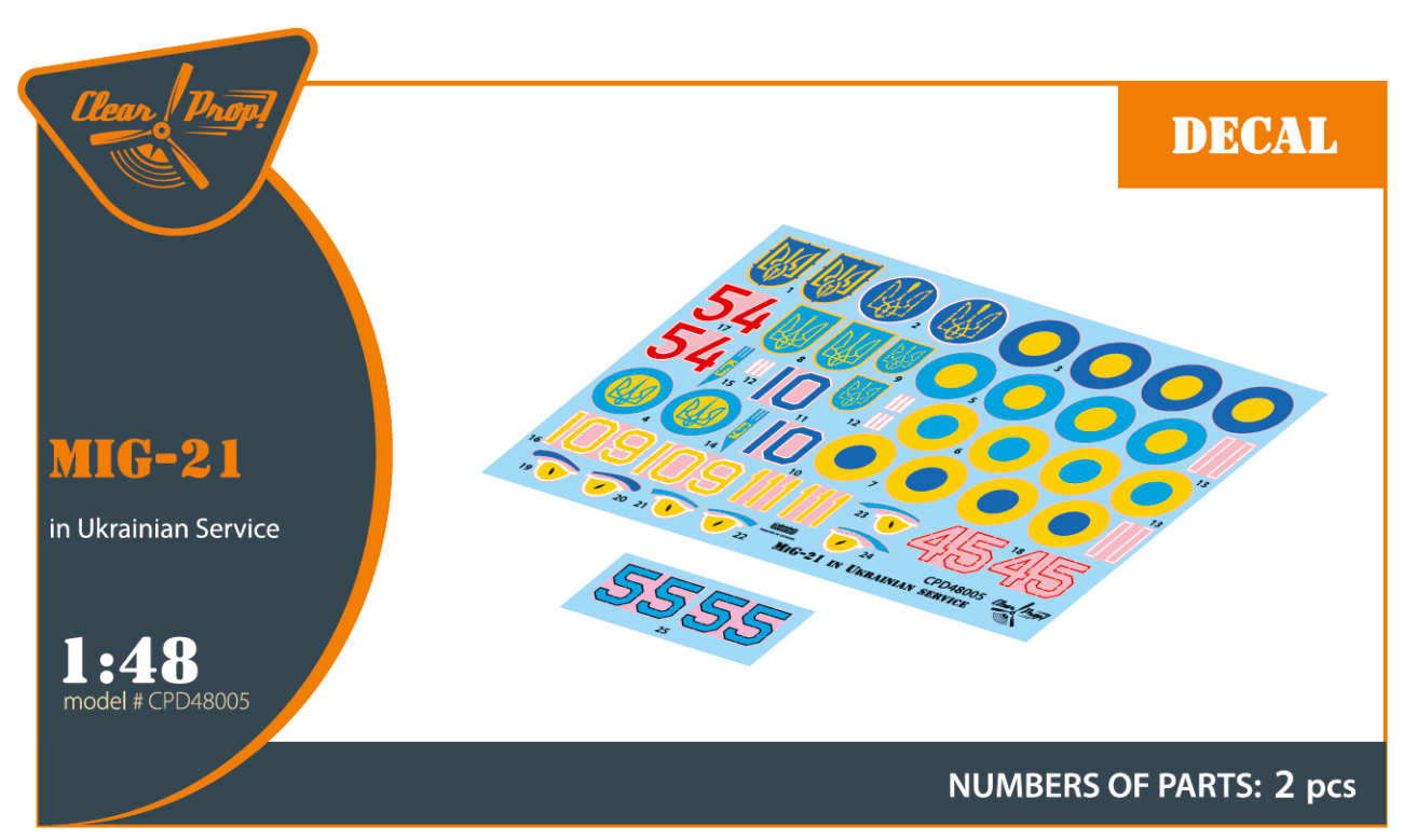 1:48 MiG-21 in Ukrainian Service